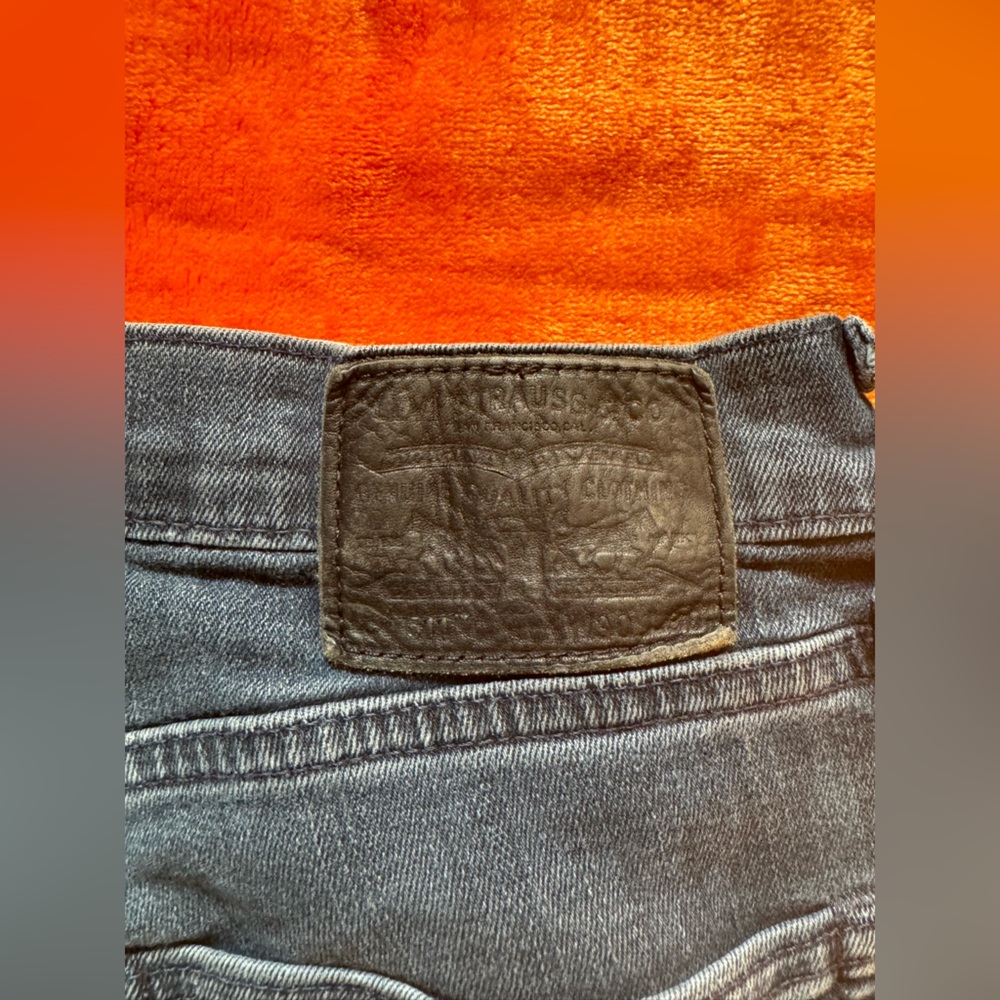 511 Dark Wash Blue Levi Jeans